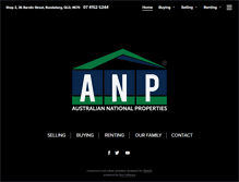 Tablet Screenshot of anpbundaberg.com.au